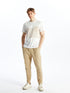 LC Waikiki Crew Neck Short Sleeve Striped Combed Cotton Men's T-shirt